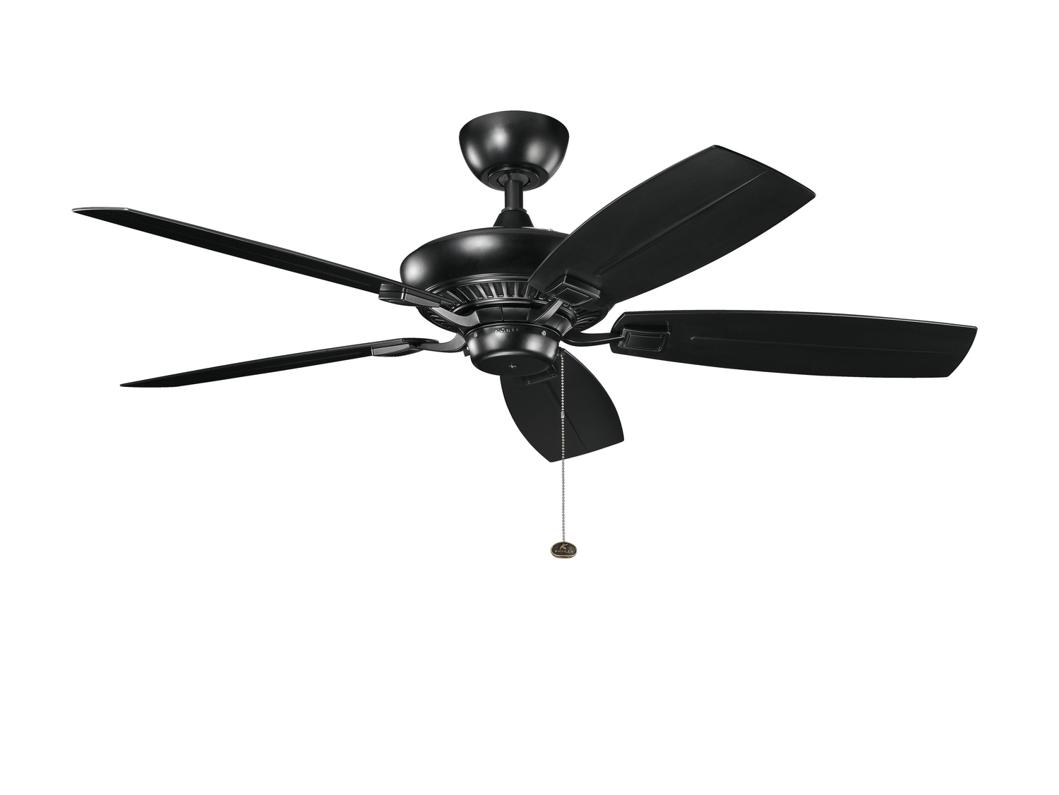 Canfield Patio 52" Ceiling Fan in Satin Black