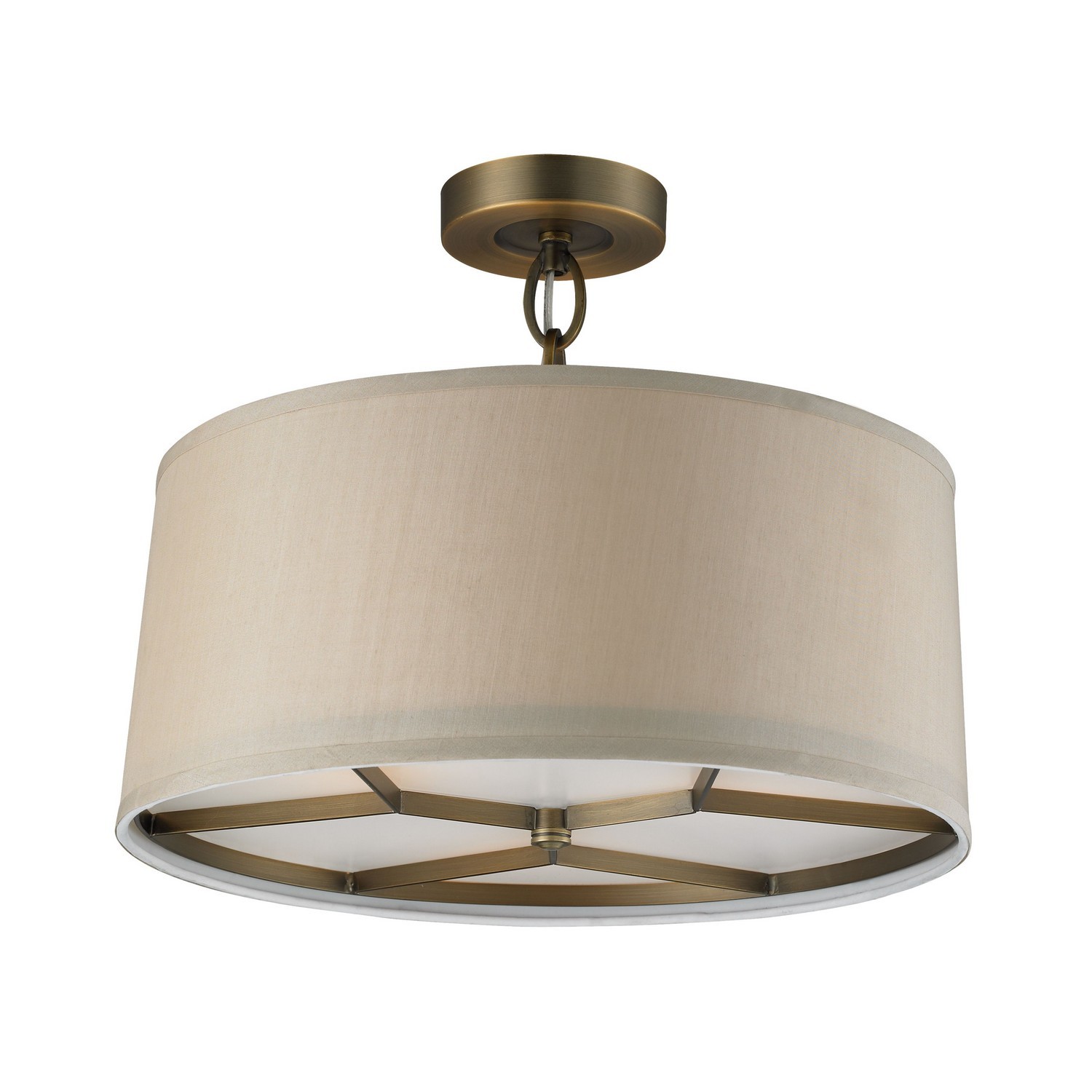 Baxter 3-Light Semi… - image