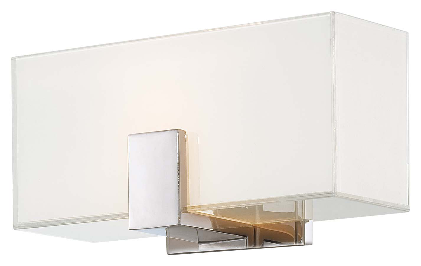 George Kovacs George Kovacs One Light Wall Sconce in Polished Nickel - P5220-613