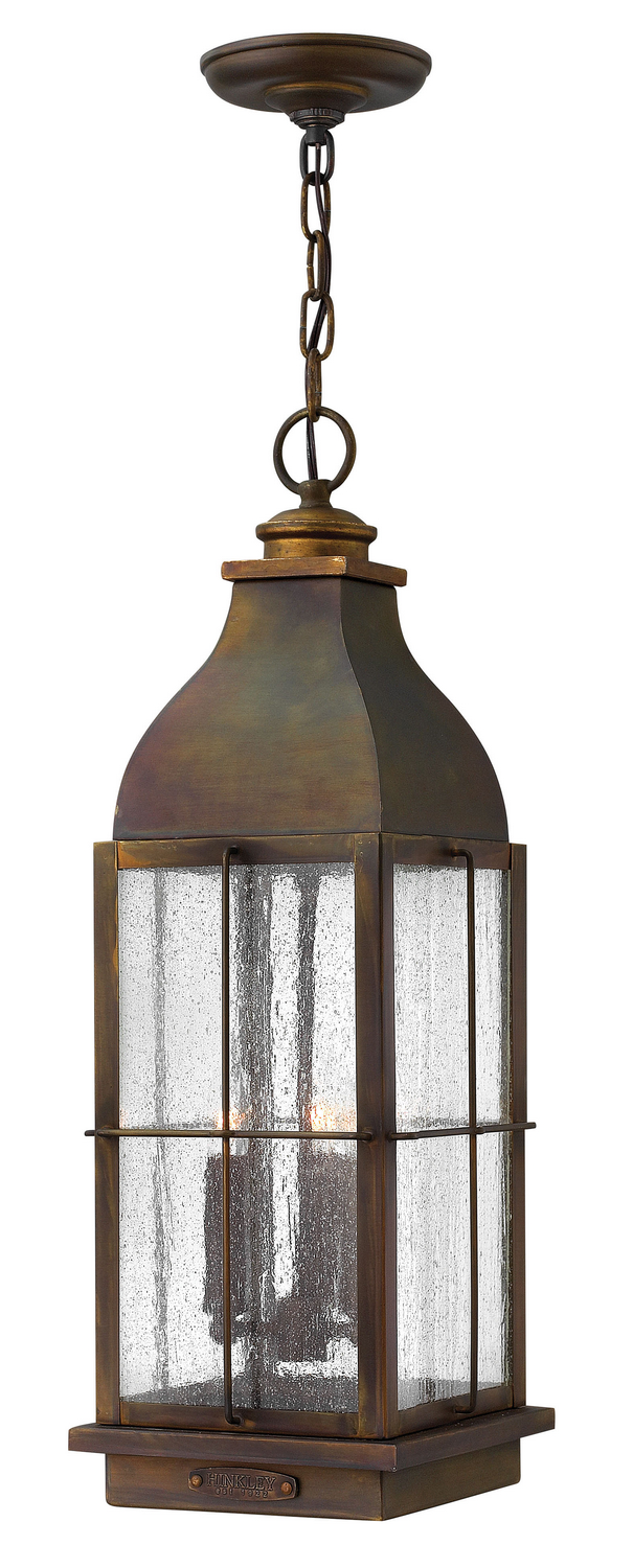 Hinkley Bingham LED Hanging Lantern in Sienna - 2042SN