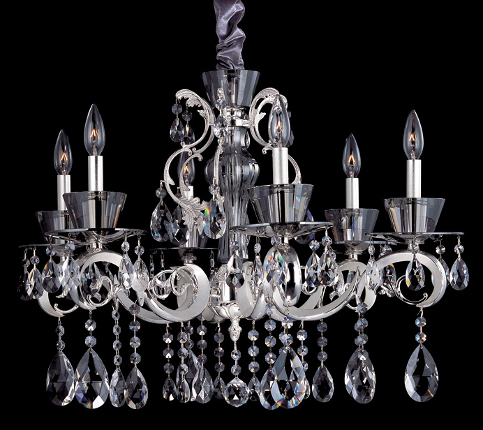 Silver Chandelier From The Locatelli Collection