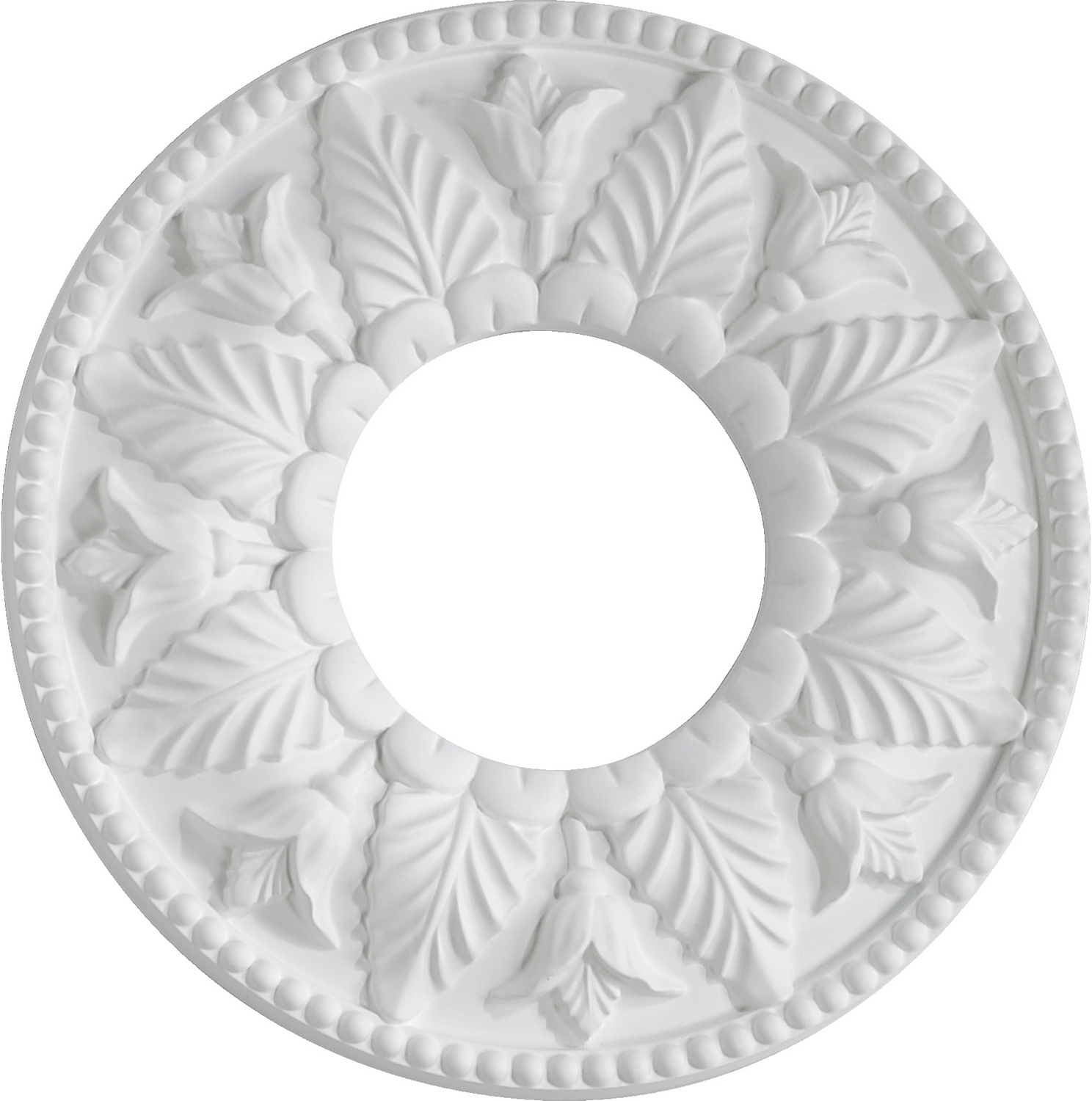 10inch Ceiling Medallion from the Medallions Studio White collection by Quorum Canada 7 2600 8