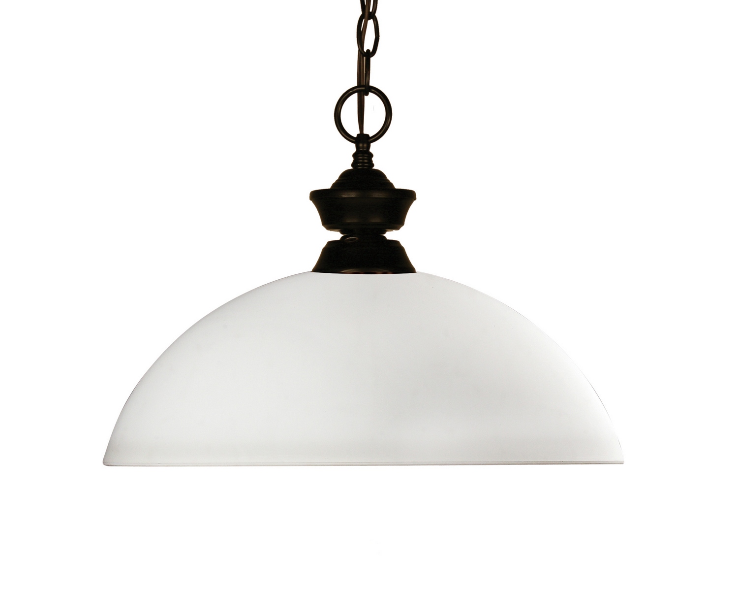 One Light Pendant by Z-Lite - Chance Collection, Bronze Finish - 100701BRZ-DMO14