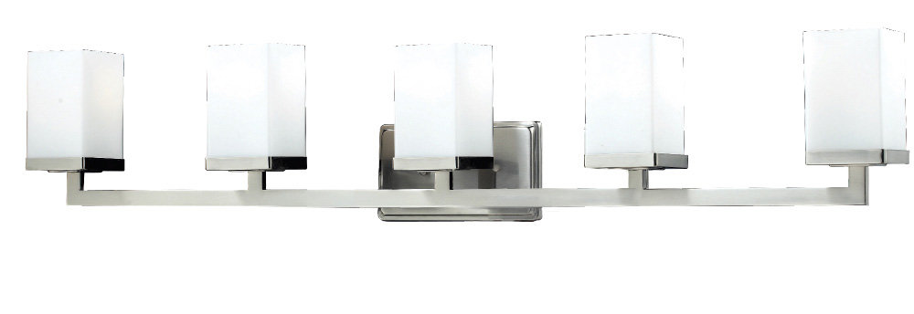 Five Light Vanity by Z-Lite - Tidal Collection, Brushed Nickel Finish - 1900-5V