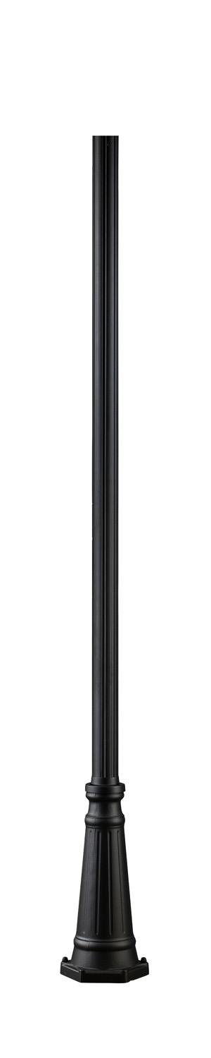 Light Outdoor Posts - Hardware by Z-Lite - Outdoor Collection, Oil Rubbed Bronze Finish - 519P-ORB