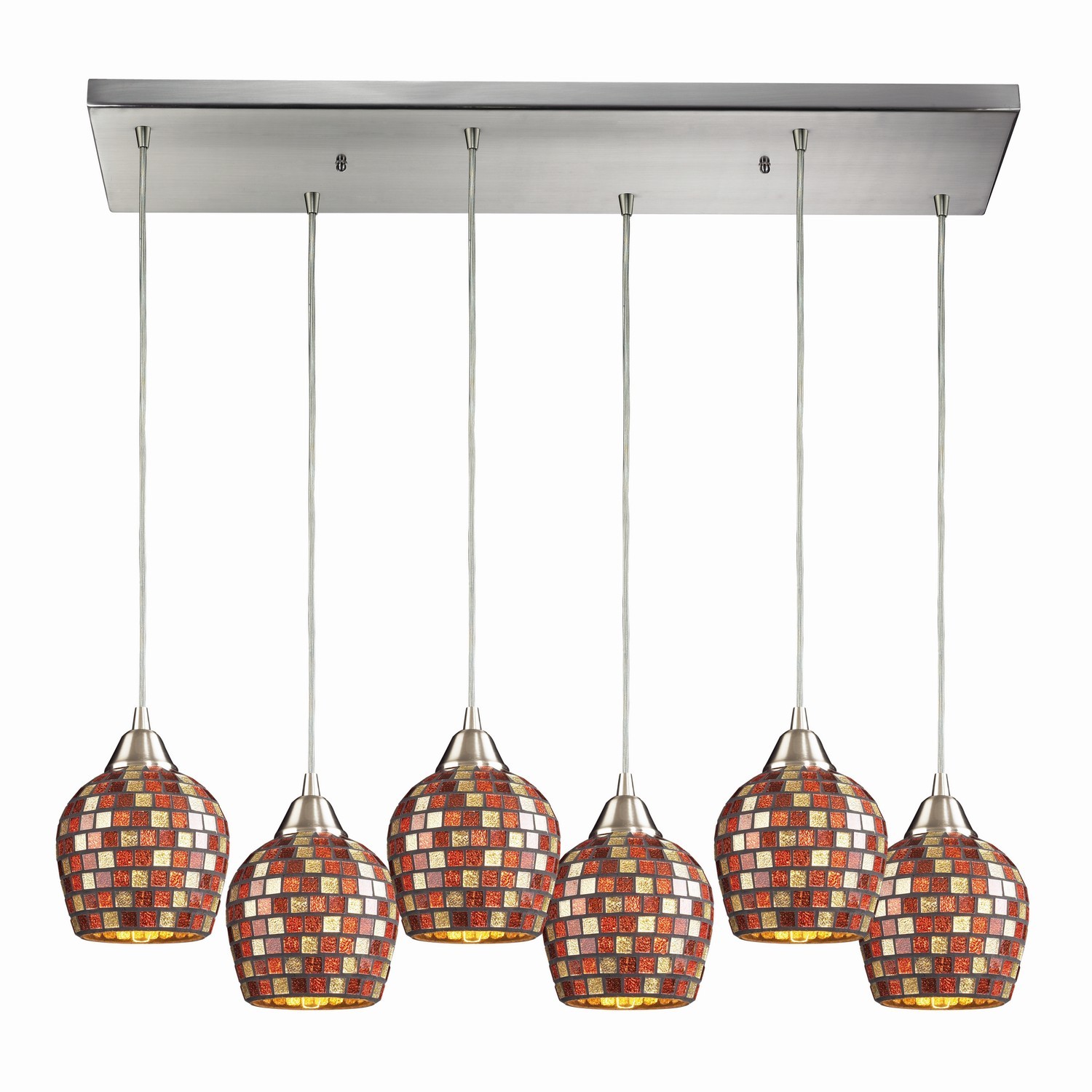 Fusion 6-Light Pend… - image