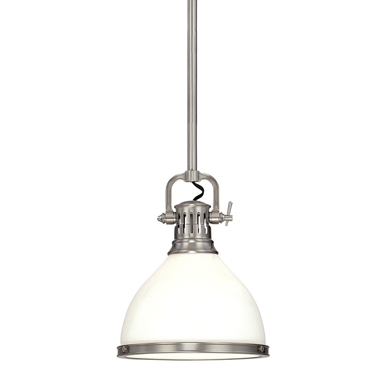 Hudson Valley Randolph One Light Pendant in Polished Nickel - 2622-PN