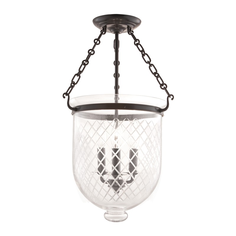 Three Light Semi Flush Mount From The Hampton Collection By Hudson Valley 253 Ob C2 - Houzlamod 3 Light Semi Flush Mount Ceiling With Seeded Glass Three Light Semi Flush Mount From The Hampton Collection By Hudson Valley 253 Ob C2 - Houzlamod 3 Light Semi Flush Mount Ceiling With Seeded Glass