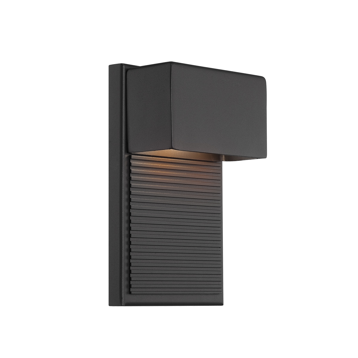 LED Outdoor Wall Sconce by Modern Forms - Hiline Collection, Black Finish - WS-W2308-BK