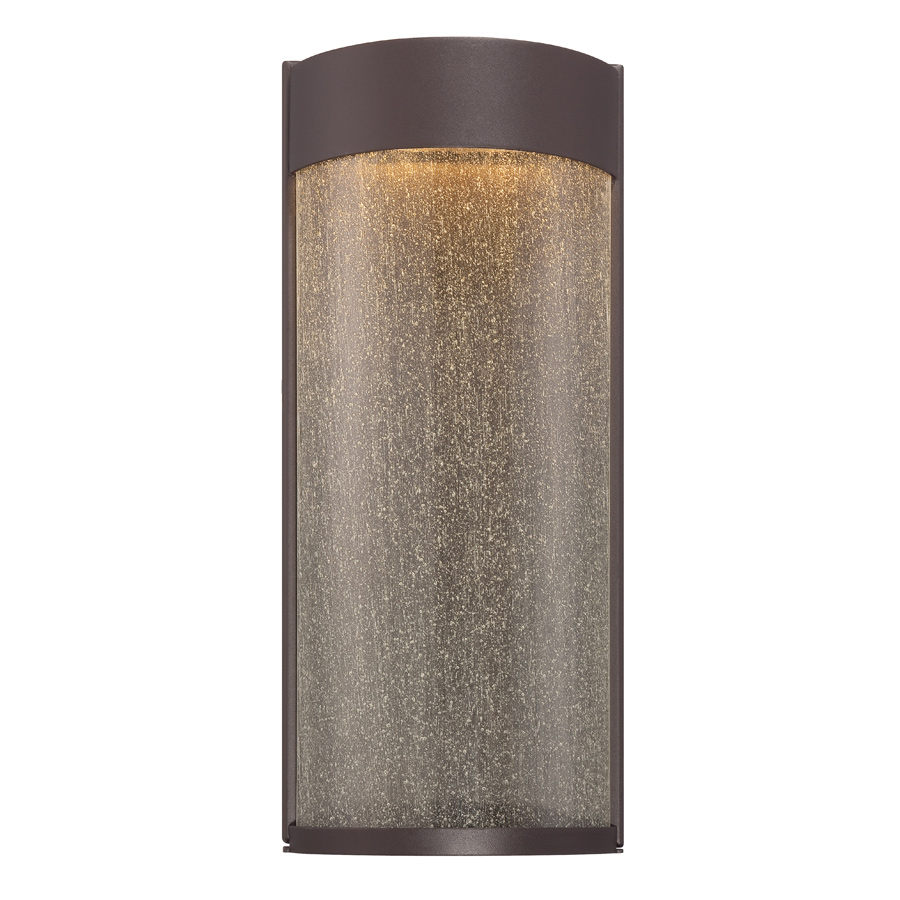 LED Outdoor Wall Sconce by Modern Forms - Rain Collection, Bronze Finish - WS-W2416-BZ