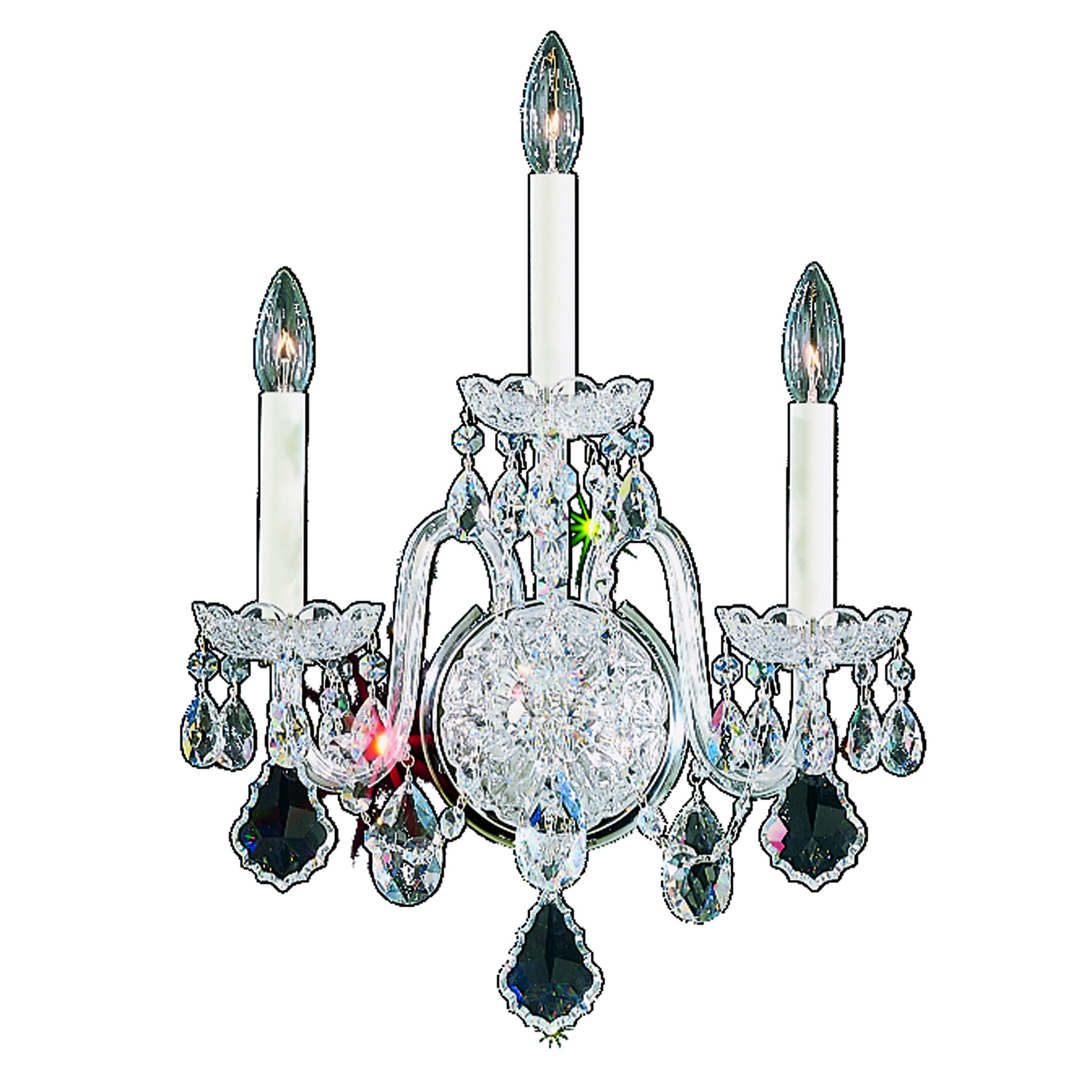 Schonbek Olde World Three Light Wall Sconce - 6808