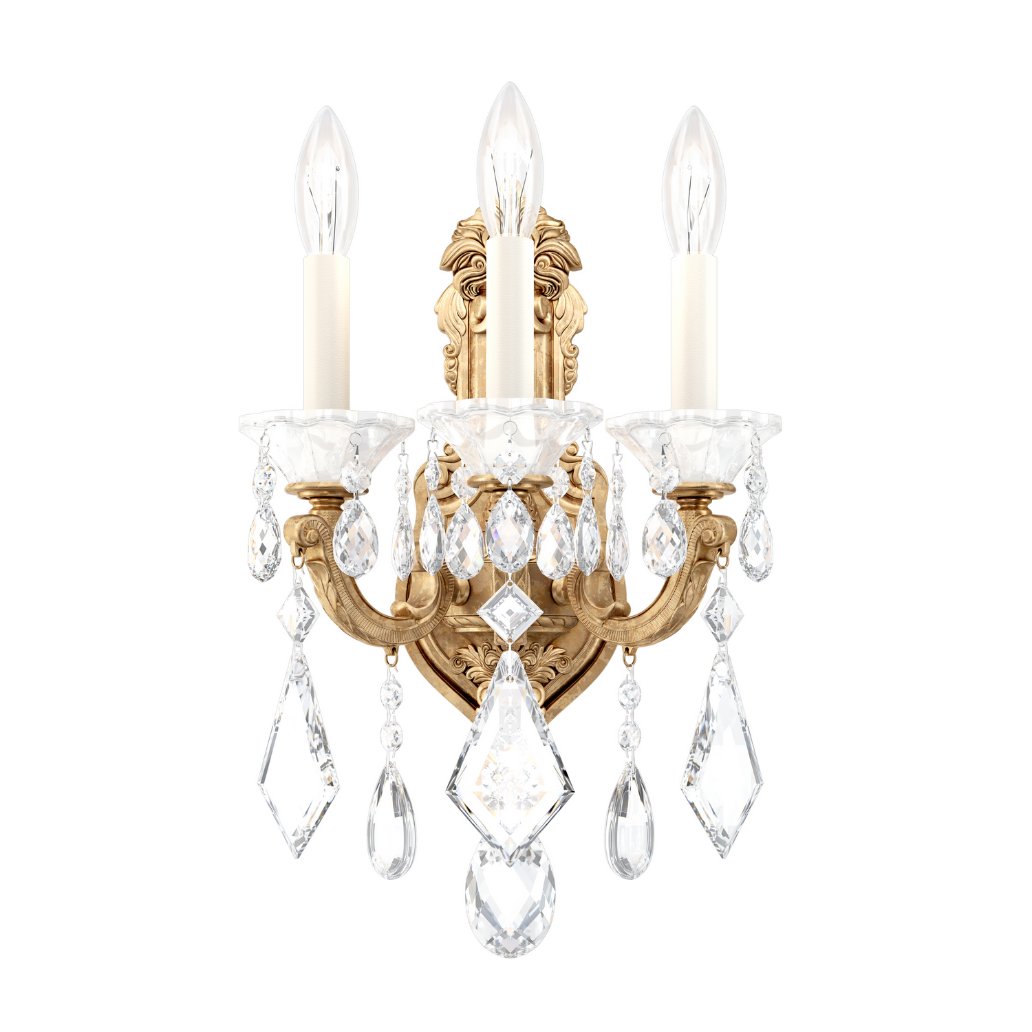Schonbek La Scala Three Light Wall Sconce - 5071
