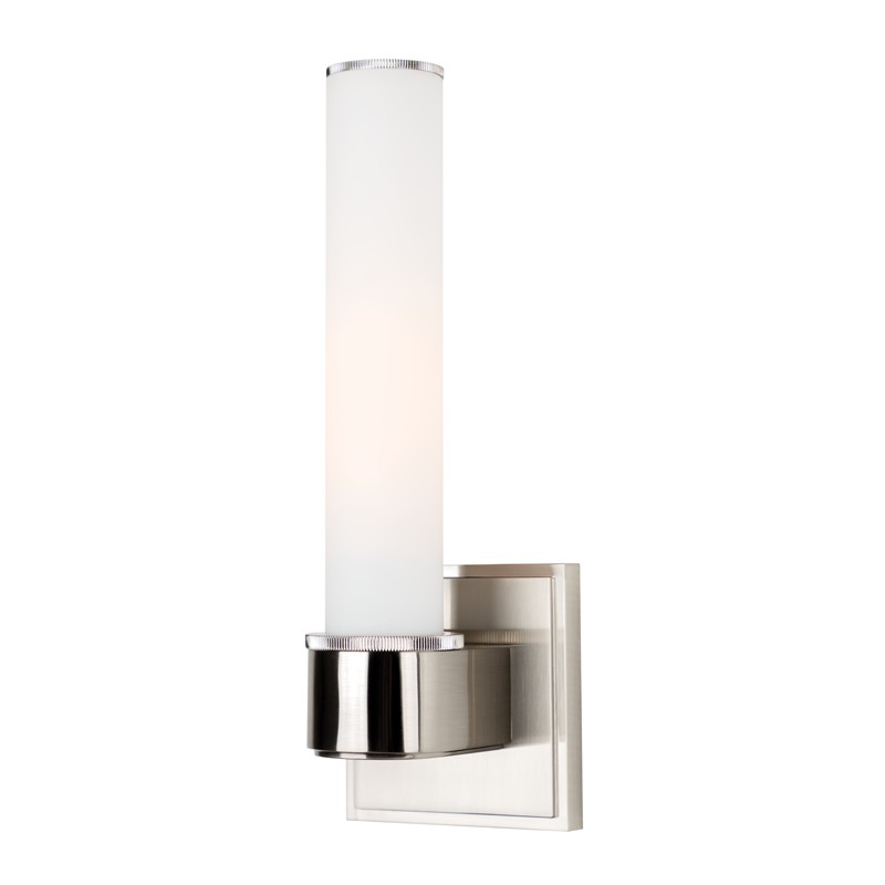 Hudson Valley Mill Valley One Light Bath Bracket in Satin Nickel - 1261-SN