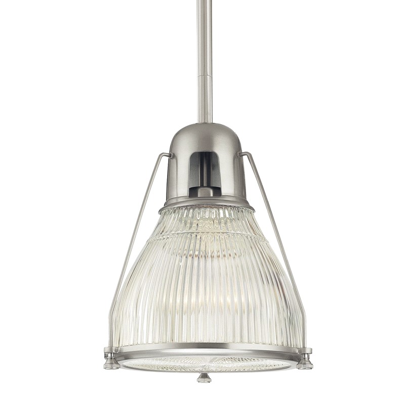 Hudson Valley Haverhill One Light Pendant in Satin Nickel - 7311-SN