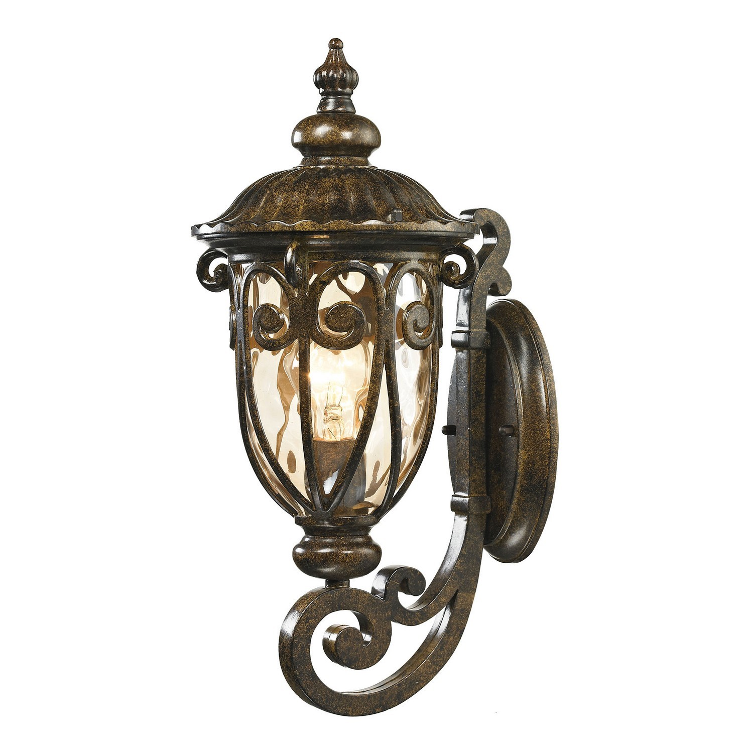 ELK Home Logansport One Light Outdoor Wall Sconce in Hazelnut Bronze - 45070/1