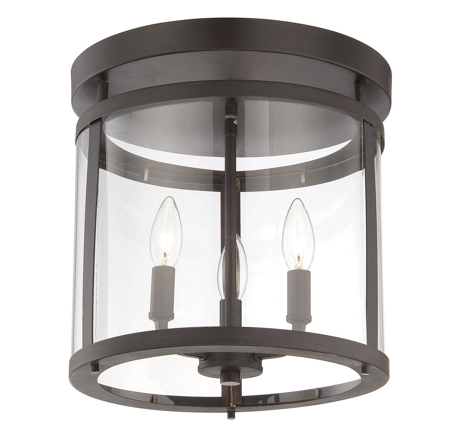 Savoy House Penrose Three Light Semi-Flush Mount in English Bronze - 6-1043-3-13