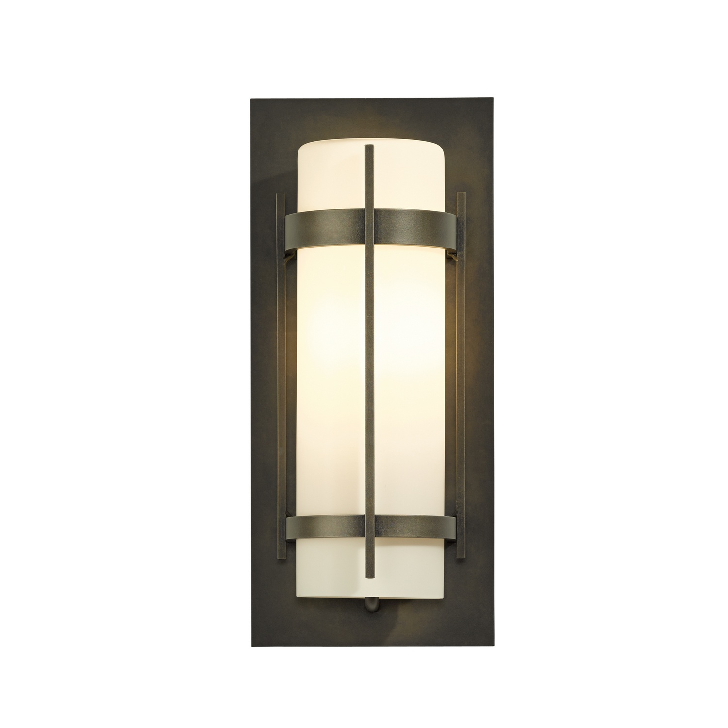 Hubbardton Forge Banded One Light Outdoor Wall Sconce in Various - 305893