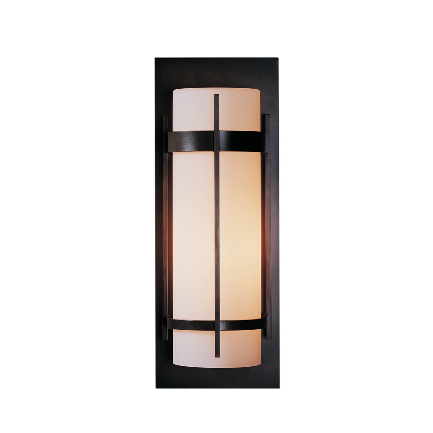 Hubbardton Forge Banded One Light Outdoor Wall Sconce in Various - 305894
