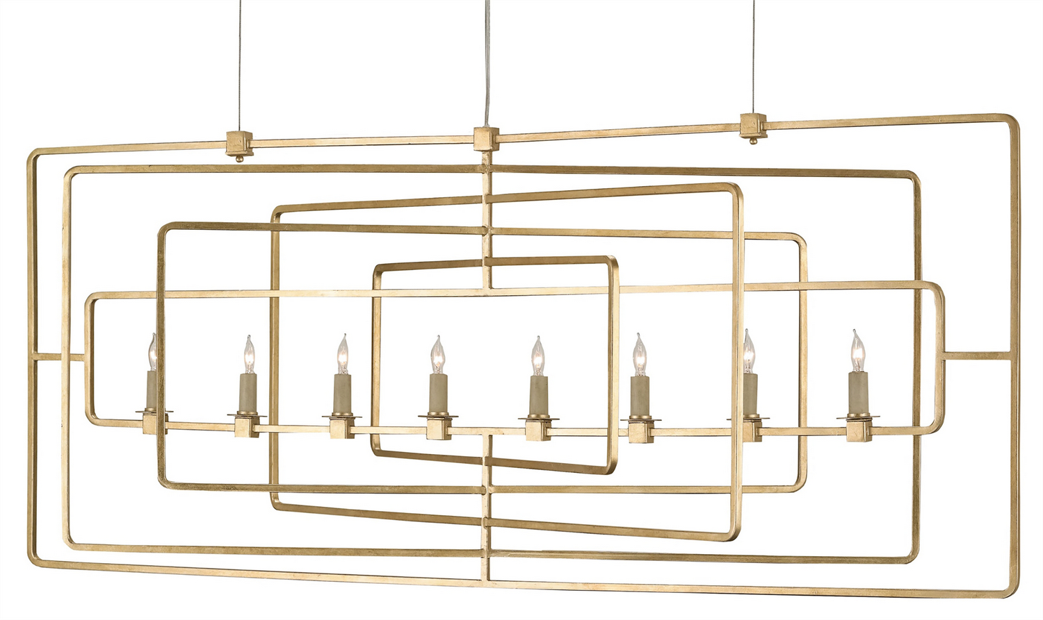Metro Eight Light Chandelier