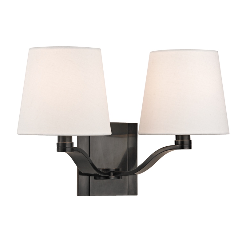 Clayton Two Light Wall Sconce