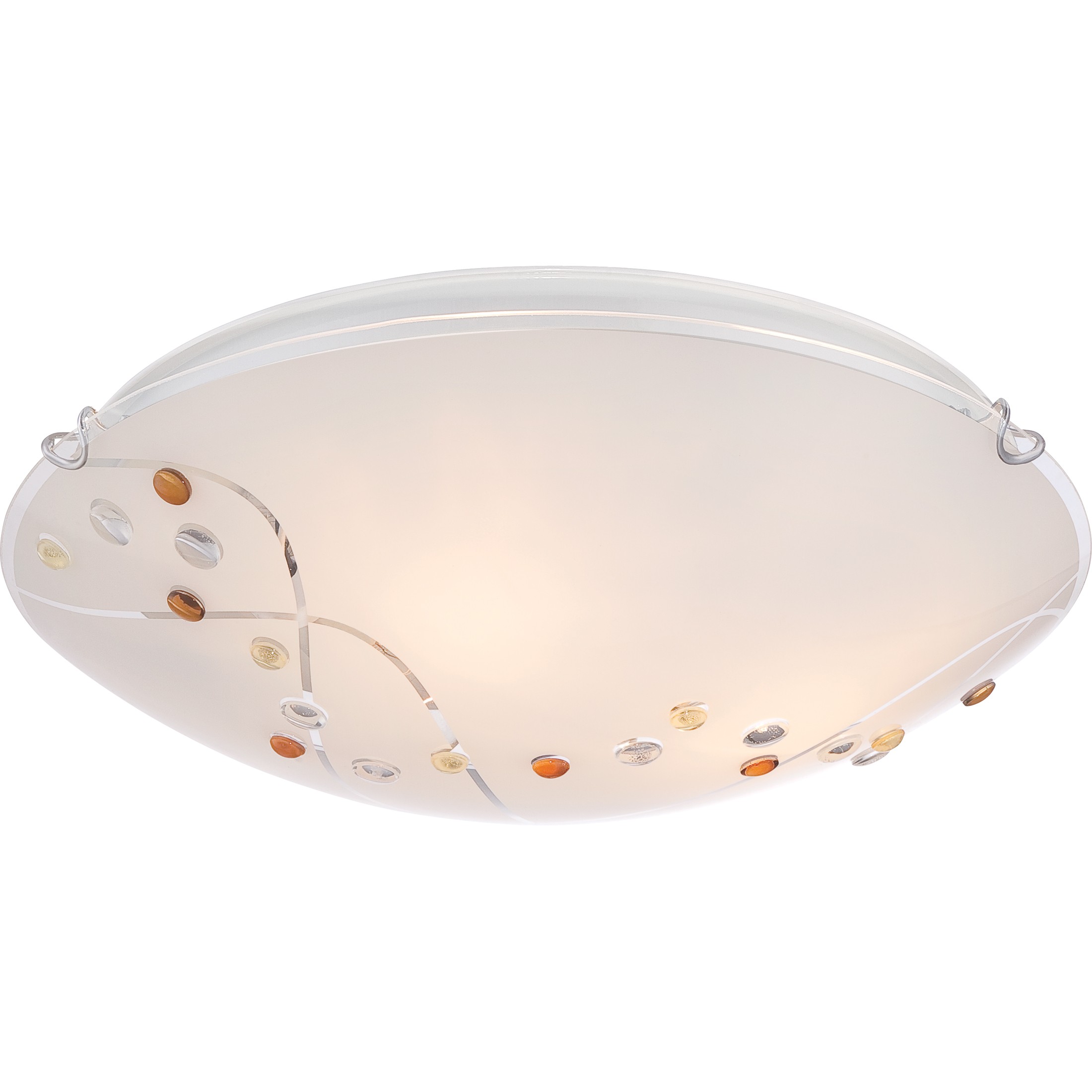 Quoizel Stellar Three Light Flush Mount in Polished Chrome - PCSL1616C