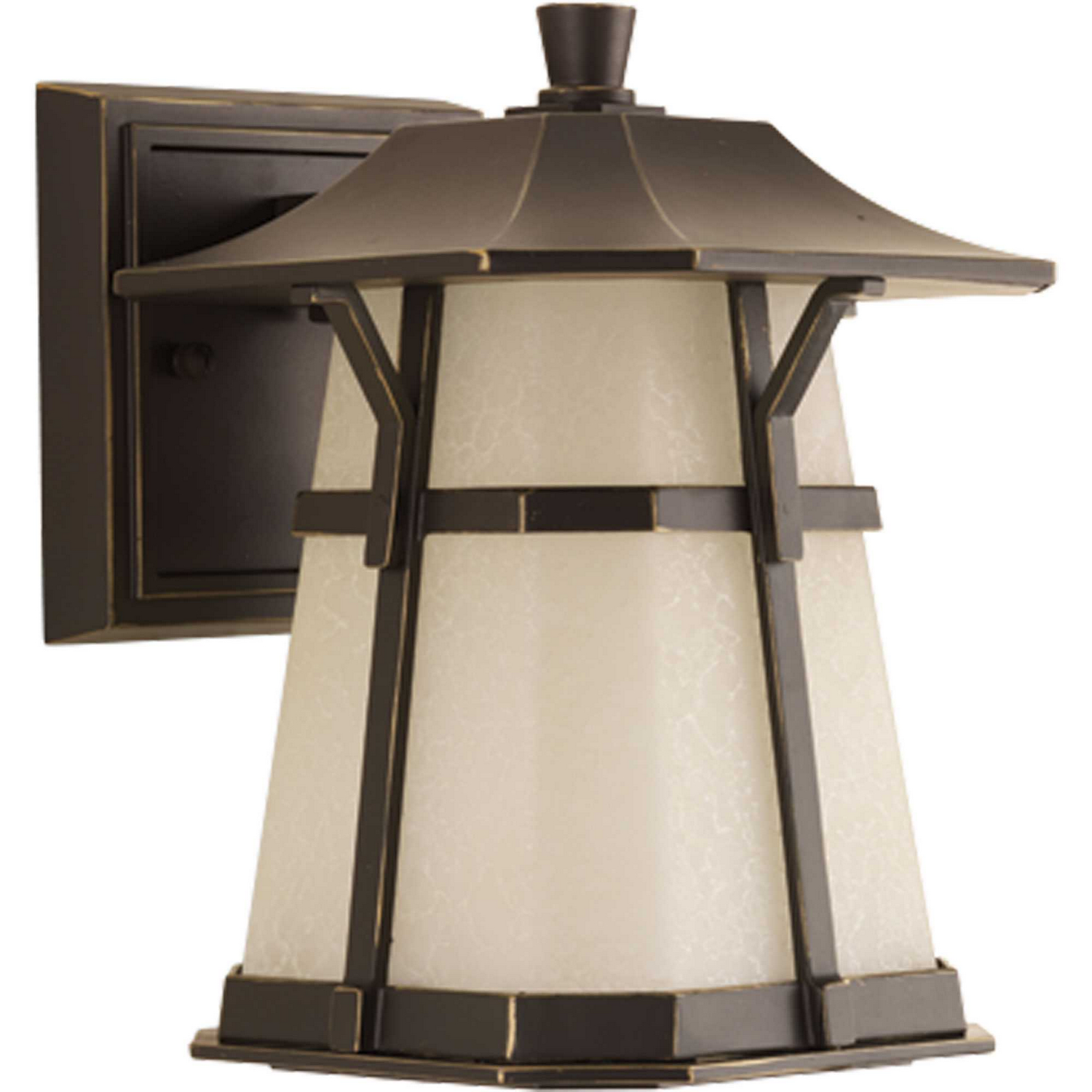 Derby LED 1-Light LED Wall Lantern in Antique Bronze