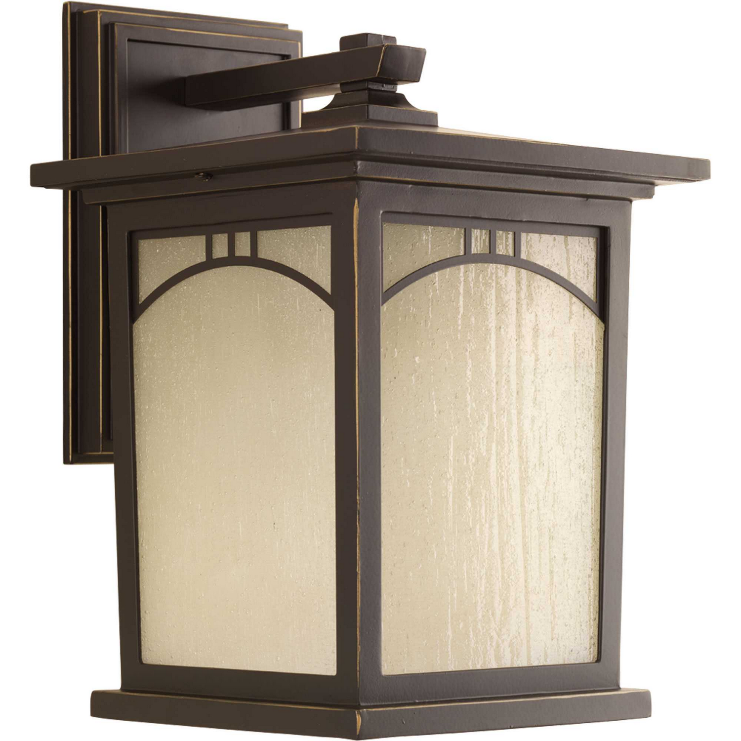 Antique Bronze One Light Wall Lantern from the Residence Collection
