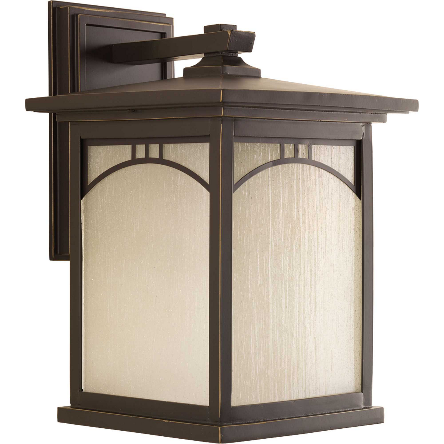 Antique Bronze One Light Wall Lantern from the Residence Collection