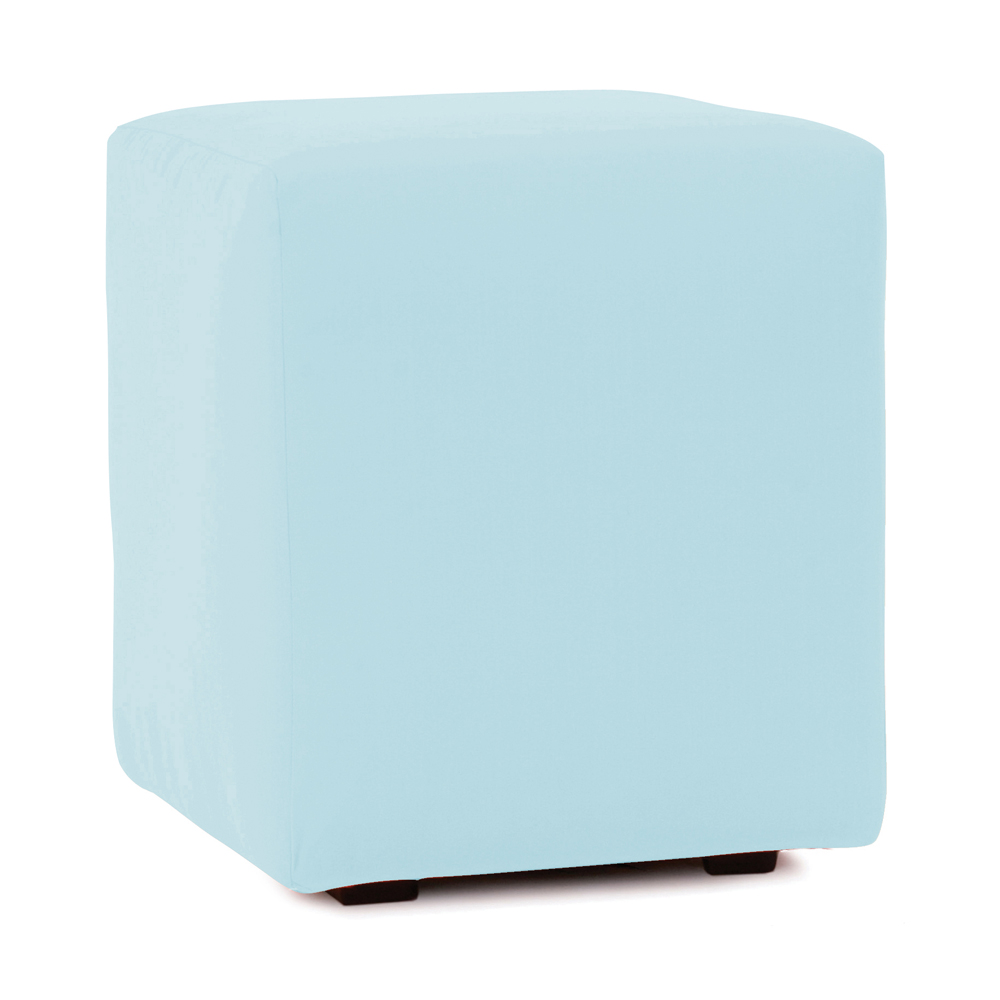 Howard Elliott Patio Collection Ottoman in Seascape Breeze - Q128-461