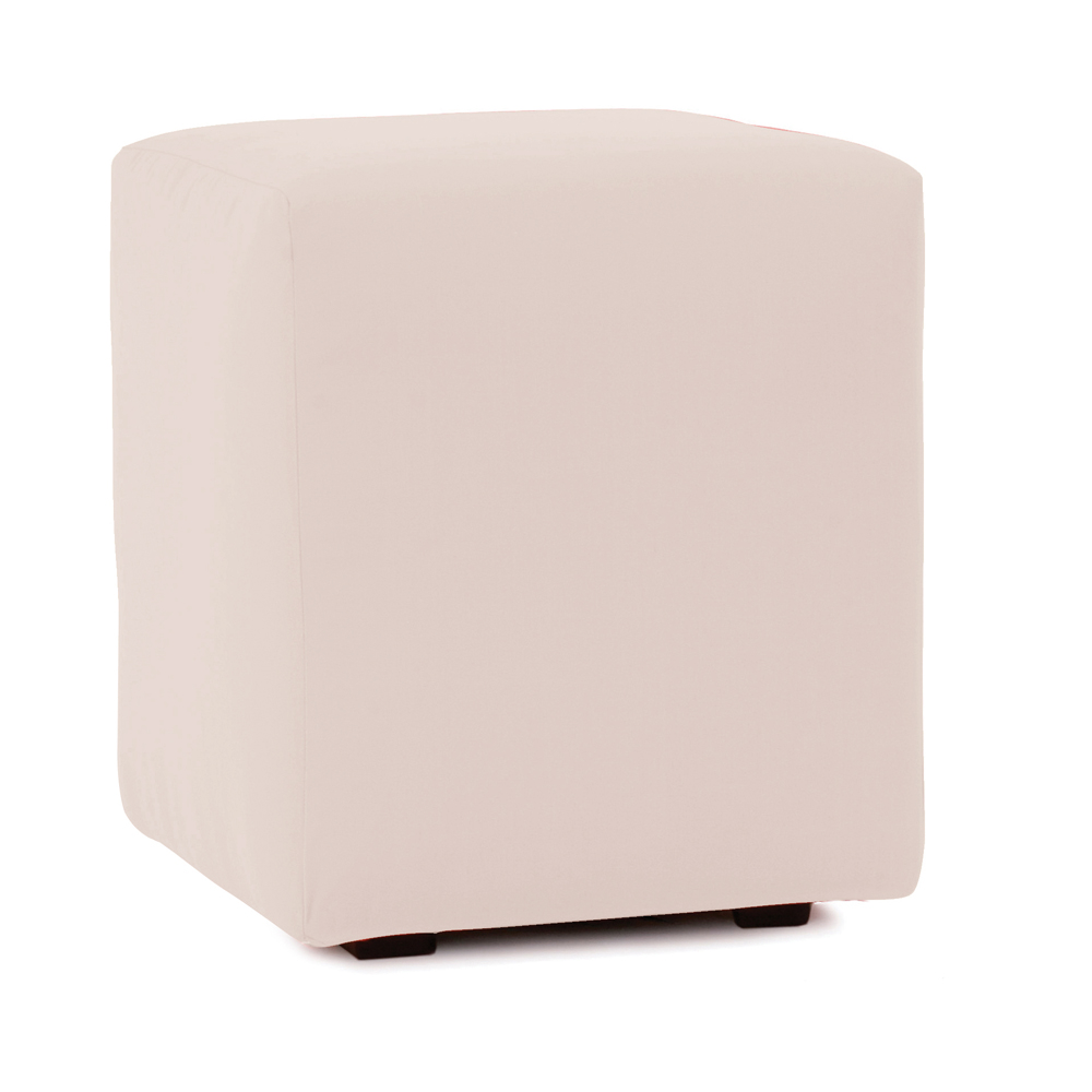 Howard Elliott Patio Collection Ottoman in Seascape Sand - Q128-463