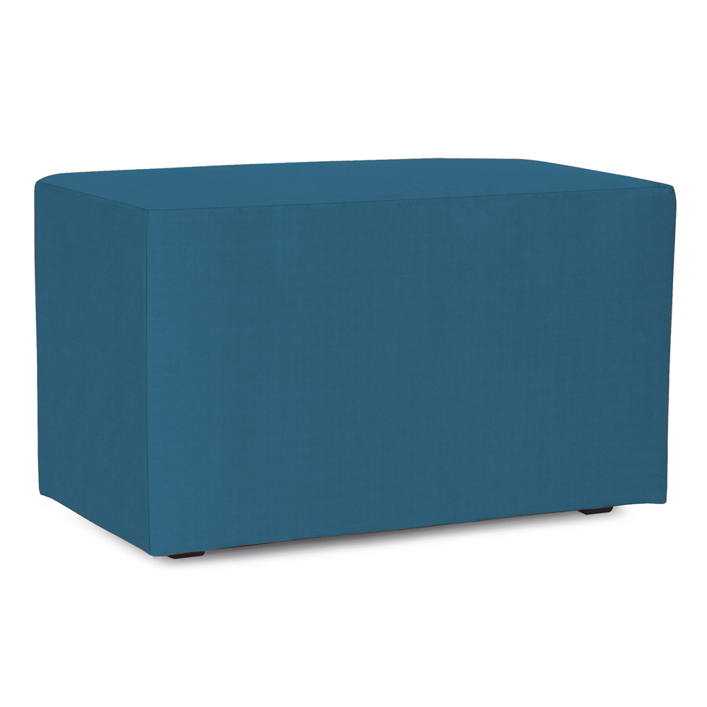 Howard Elliott Patio Collection Bench in Seascape Turquoise - Q130-298