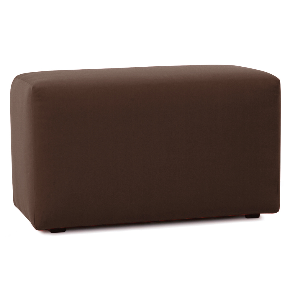 Howard Elliott Patio Collection Bench in Seascape Chocolate - Q130-462