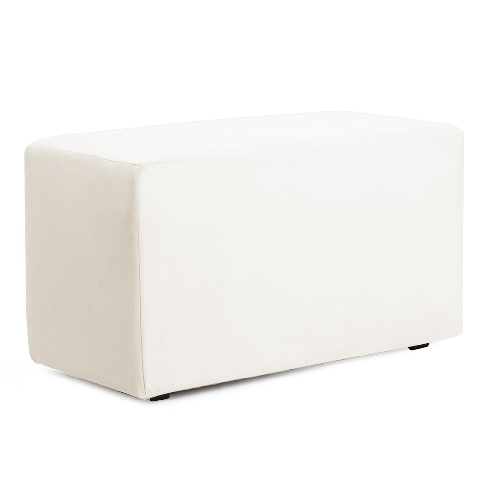 Howard Elliott Patio Collection Bench in Atlantis White - Q130-944