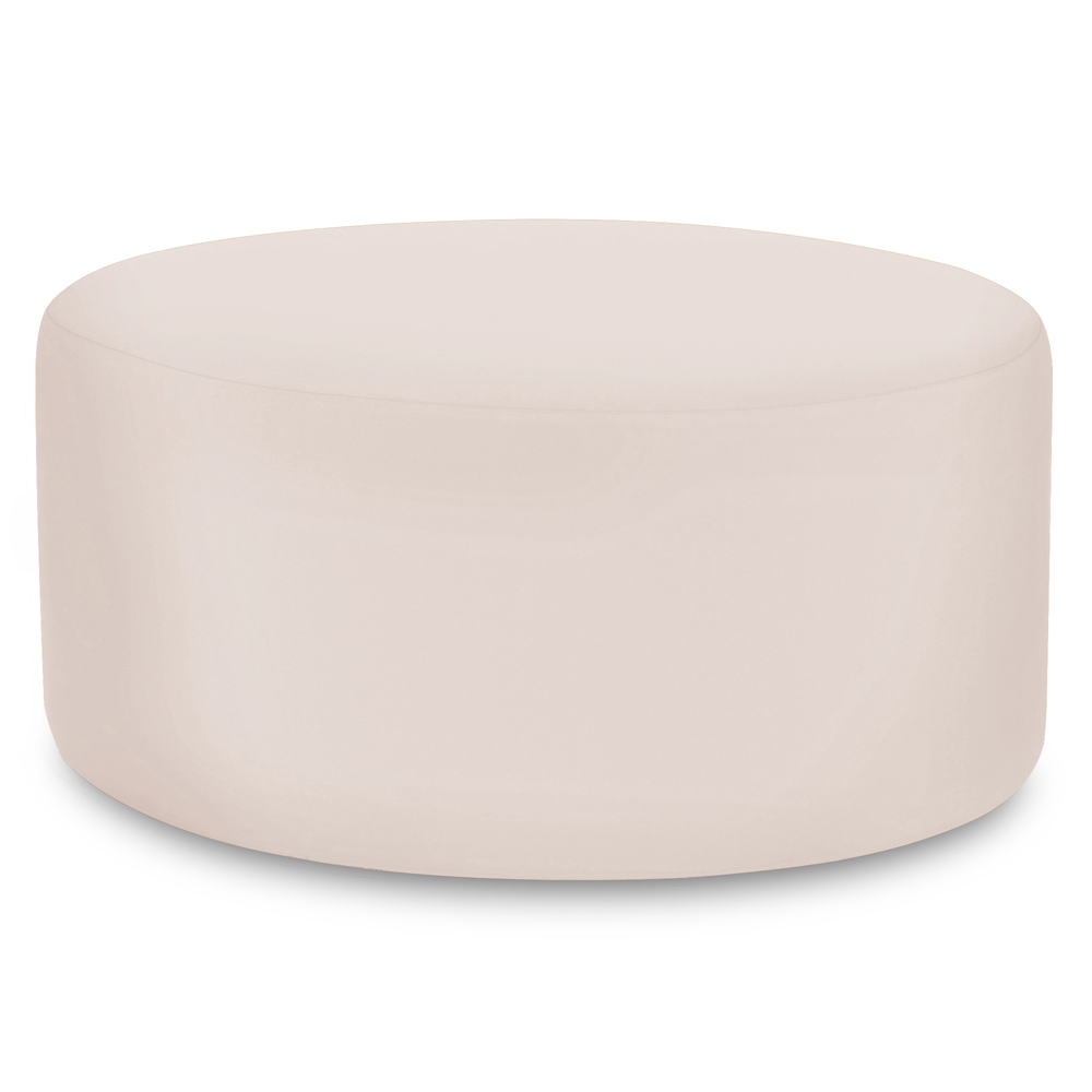 Howard Elliott Patio Collection Ottoman in Seascape Sand - Q132-463
