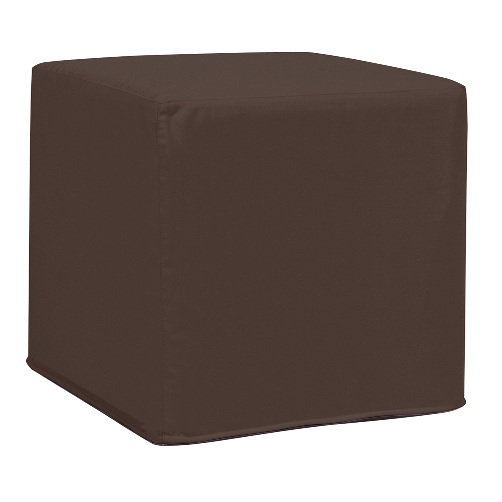 Howard Elliott Patio Collection Ottoman in Seascape Chocolate - Q850-462