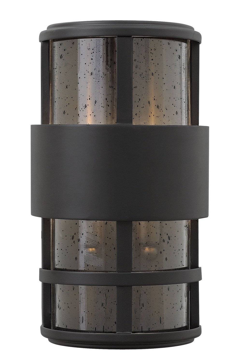 Hinkley Saturn LED Wall Mount in Satin Black - 1908SK