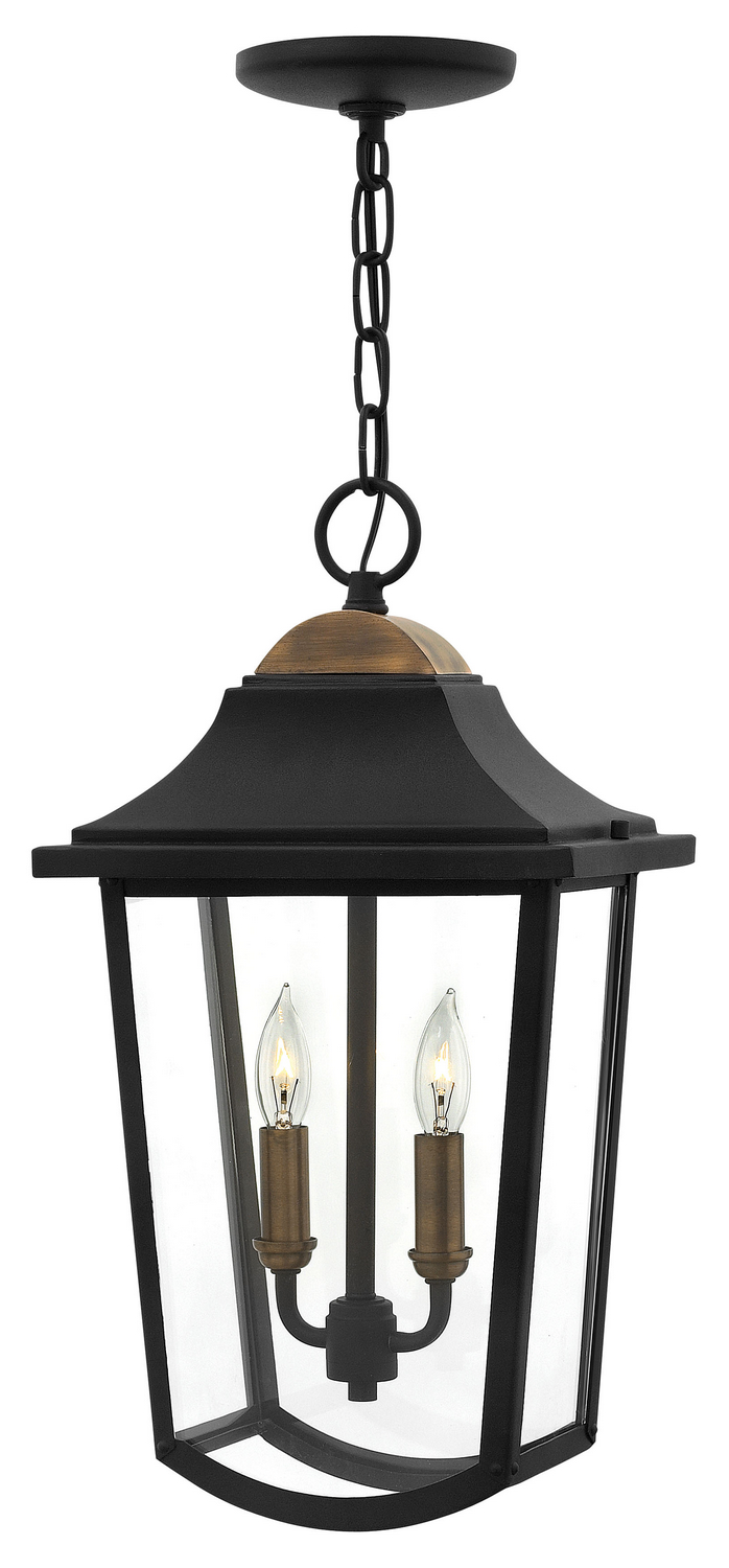 Hinkley Burton LED Hanging Lantern in Black - 1972BK