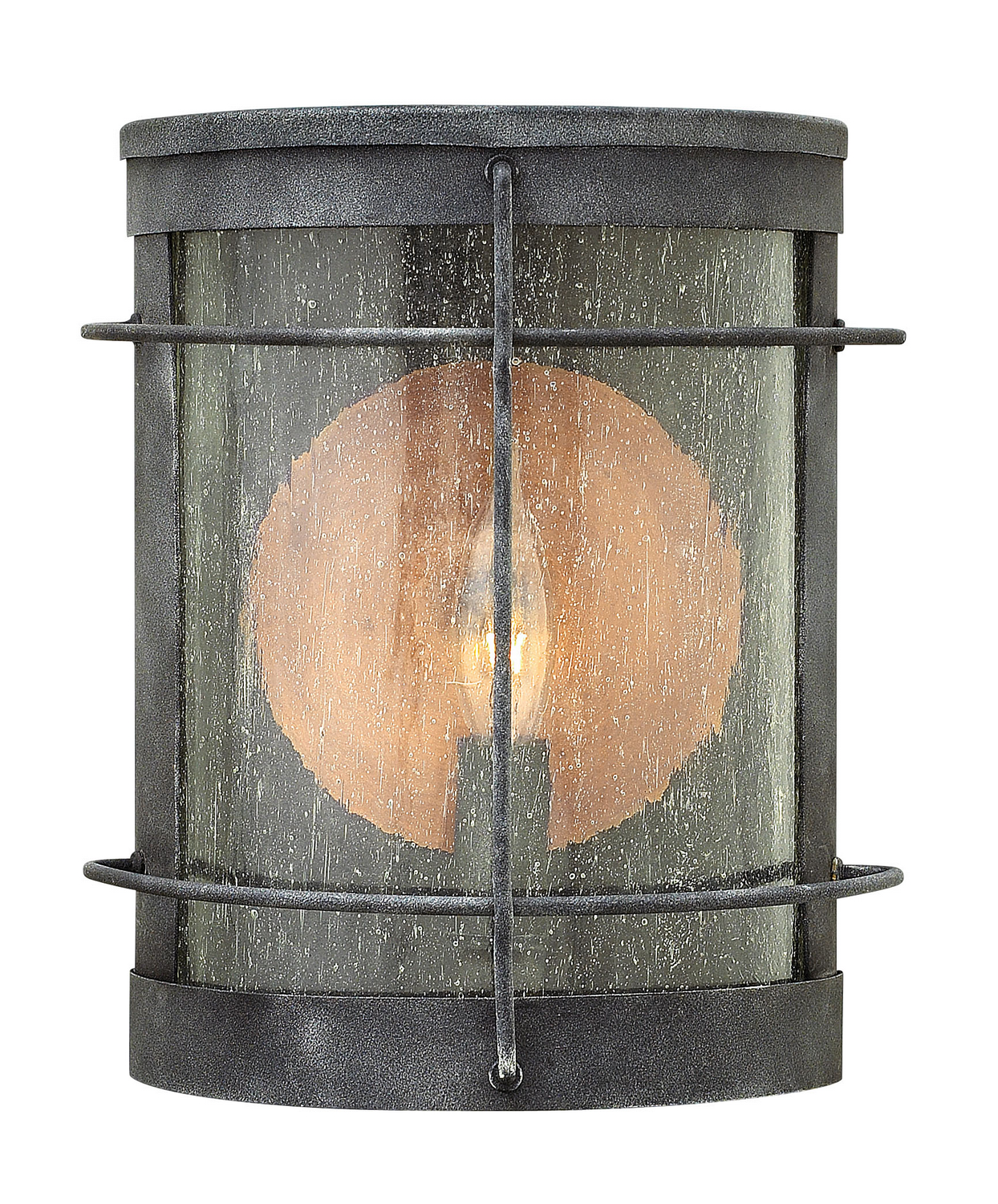 Hinkley Newport LED Wall Mount in Aged Zinc - 2620DZ