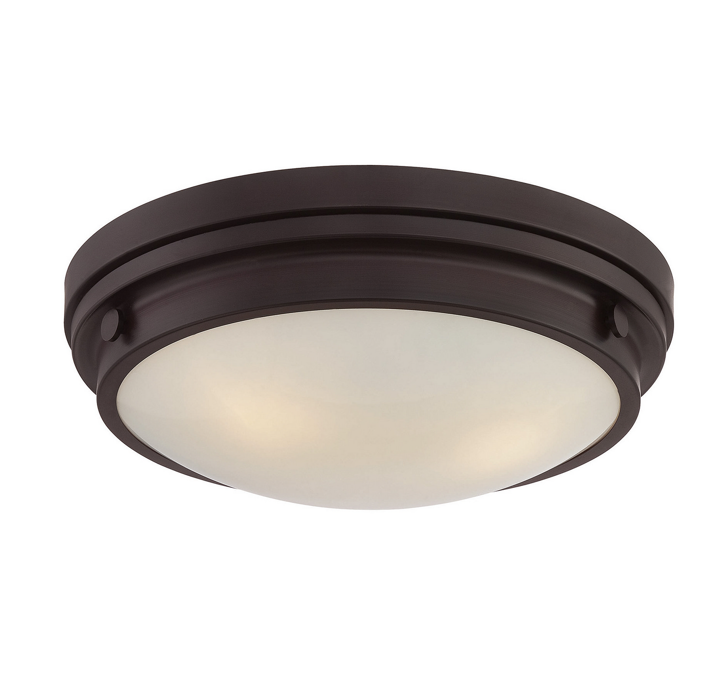 Savoy House Lucerne Three Light Flush Mount in English Bronze - 6-3350-16-13