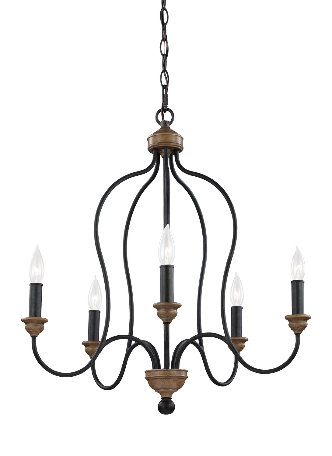 Five Light Chandelier
