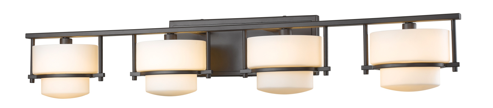 Four Light Vanity by Z-Lite - Porter Collection, Bronze Finish - 3030-4V-BRZ