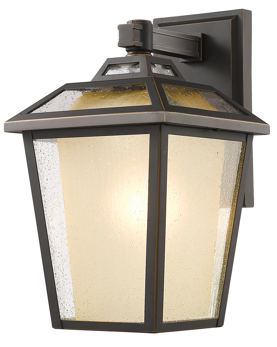 One Light Outdoor Wall Light by Z-Lite - Memphis Outdoor Collection, Oil Rubbed Bronze Finish - 532B-ORB