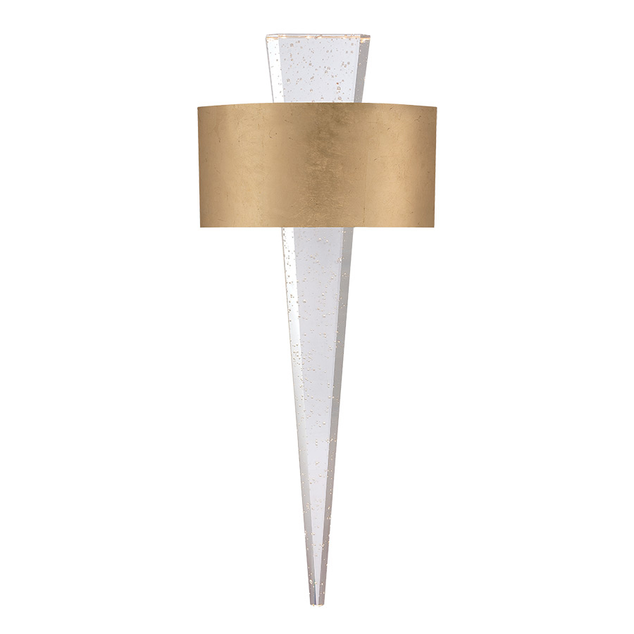 LED Wall Sconce by Modern Forms - Palladian Collection, Gold Leaf Finish - WS-11310-GL