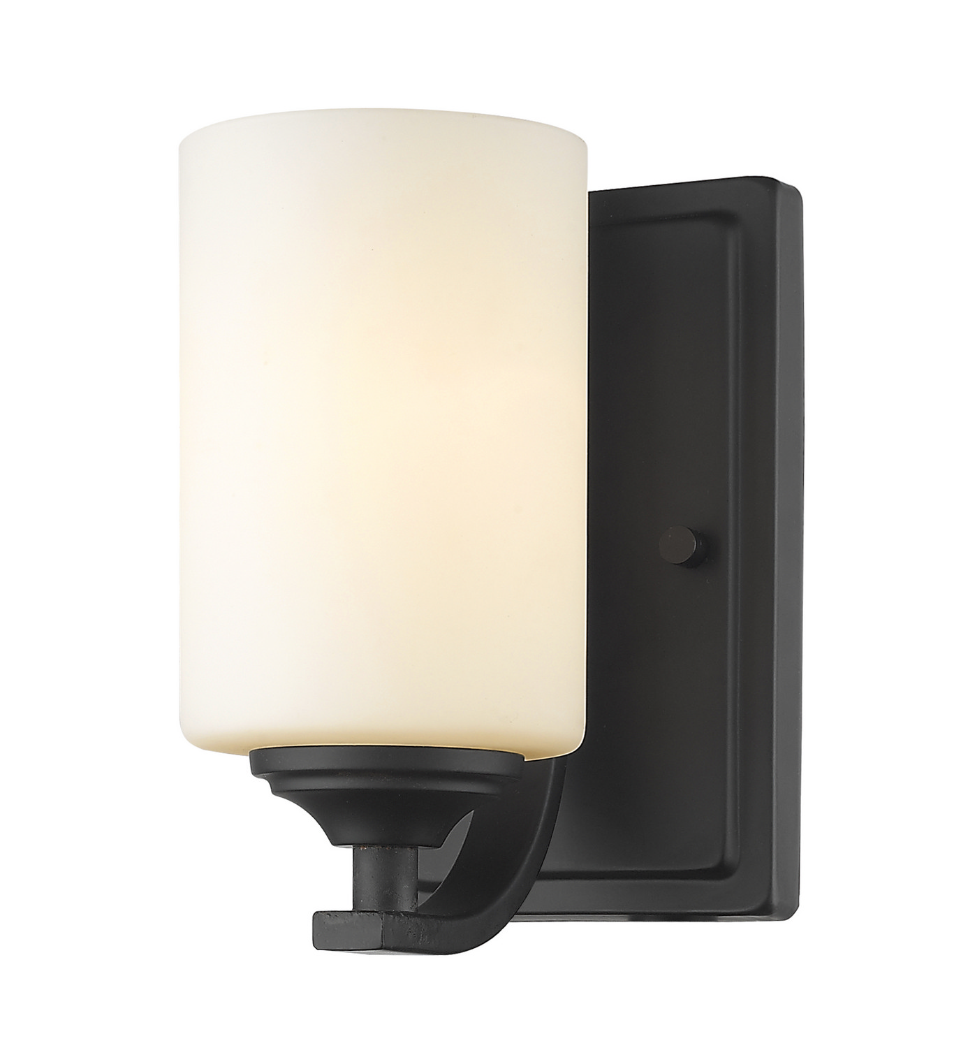 One Light Wall Sconce by Z-Lite - Bordeaux Collection, Bronze Finish - 435-1S-BRZ
