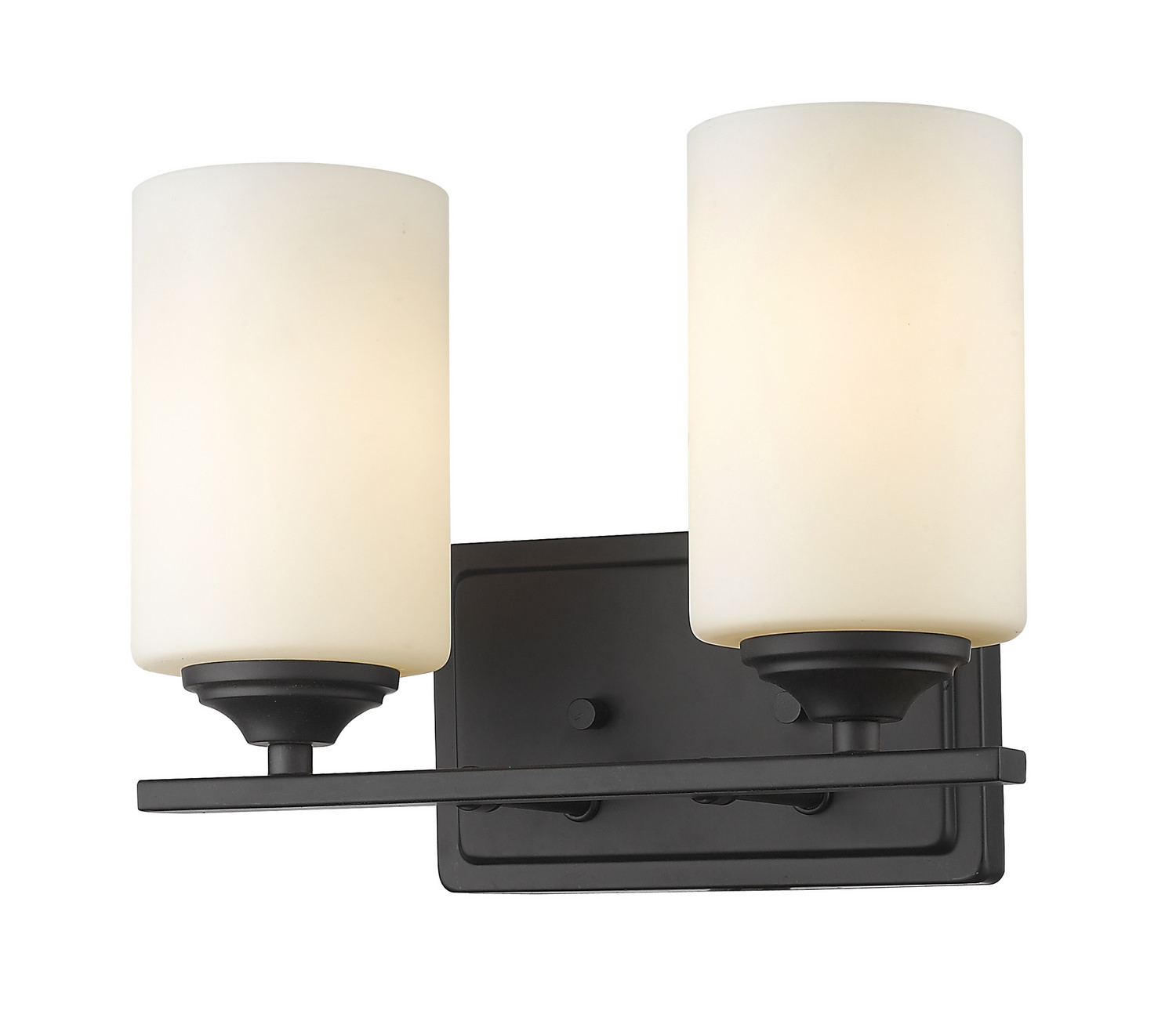 Two Light Vanity by Z-Lite - Bordeaux Collection, Bronze Finish - 435-2V-BRZ