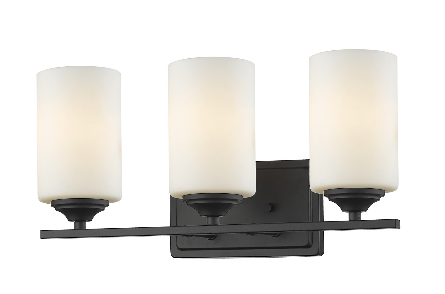 Three Light Vanity by Z-Lite - Bordeaux Collection, Bronze Finish - 435-3V-BRZ
