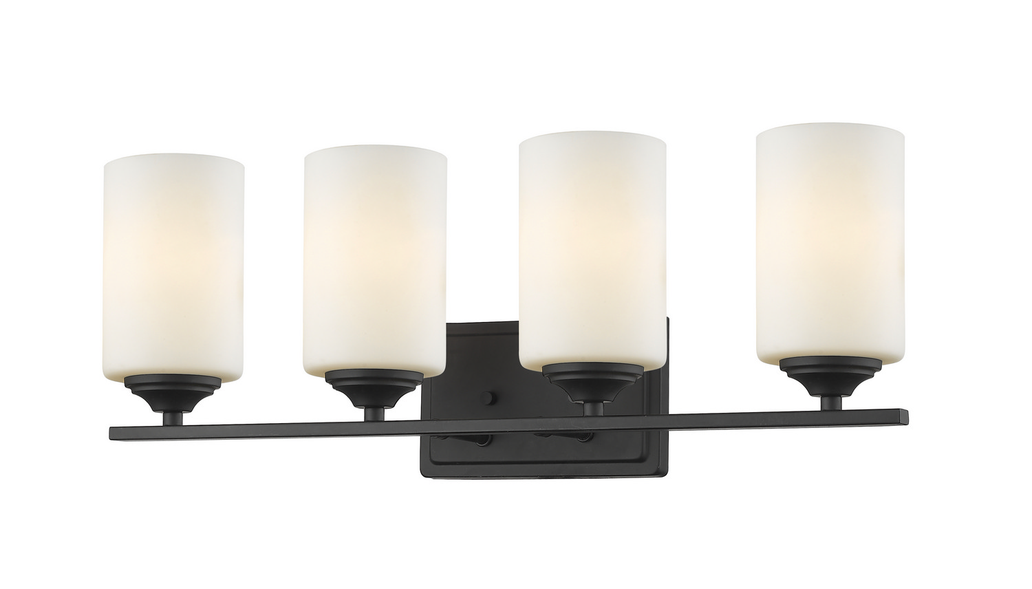 Four Light Vanity by Z-Lite - Bordeaux Collection, Bronze Finish - 435-4V-BRZ