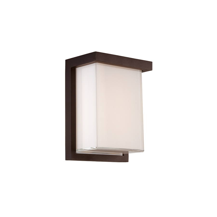 LED Outdoor Wall Sconce by Modern Forms - Ledge Collection, Bronze Finish - WS-W1408-BZ