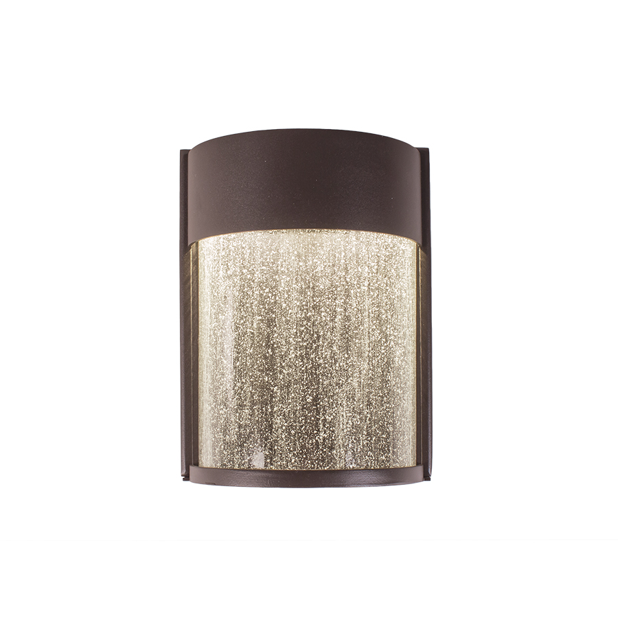LED Outdoor Wall Sconce by Modern Forms - Rain Collection, Bronze Finish - WS-W2408-BZ