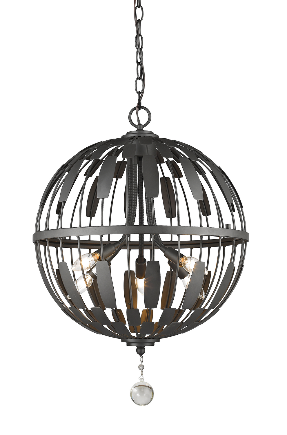 Five Light Chandelier by Z-Lite - Almet Collection, Bronze Finish - 430B18-BRZ